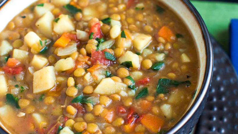 Slow-cooker-lentil-soup