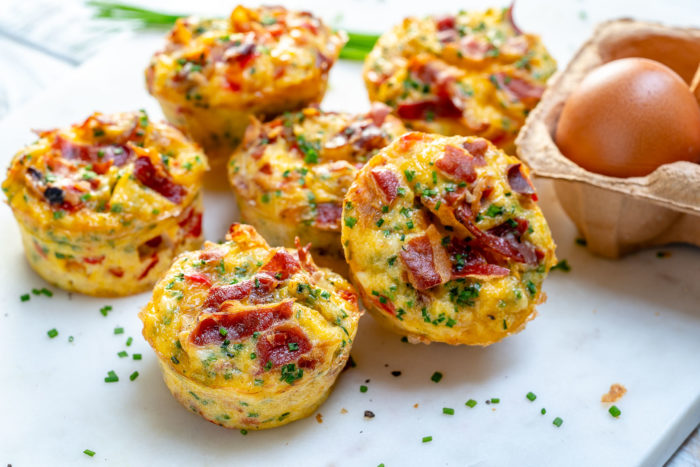 bacon and egg muffins as a pre-workout snack recipe